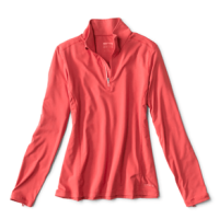 Orvis Sun Defense Quarter-zip - Women's Faded Red XS