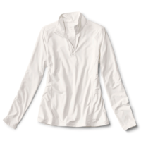 Orvis Sun Defense Quarter-zip - Women's White XS