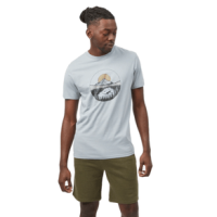 Tentree Portal T-shirt - Men's XXL Blue Fog