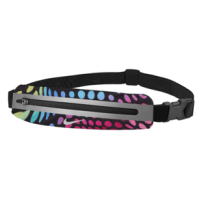Nike Slim 3.0 Printed Waist Pack Black / Dynamic Turqoise / Silver One Size