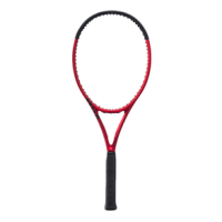Wilson Clash 100L V2 Tennis Racket (Unstrung) Black / Red 4 3/8"
