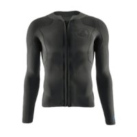 Patagonia R1 Lite Yulex Front-Zip Long-Sleeved Wetsuit Top - Men's Black M
