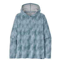Patagonia Capilene Cool Daily Graphic Hoodie - Men's Agave / Light Plume Grey M