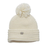 Coal The Myrtle Chunky Knit Pom Beanie - Women's Creme One Size