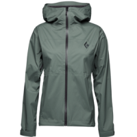 Black Diamond StormLine Stretch Rain Shell - Women's Laurel Green M