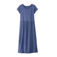 Patagonia Kamala T-Shirt Dress - Women's Current Blue L
