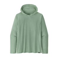 Patagonia Capilene Cool Daily Graphic Hoodie - Men's Wild Waterline / Tea Green X-Dye XS