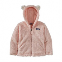 Patagonia Furry Friends Hoodie - Infant Seafan Pink 6M