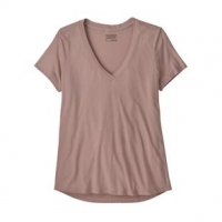 Patagonia Side Current Tee - Women's Stingray Mauve XL