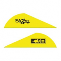 Bohning Blazer Vane - 36 Pack Single Neon Yellow