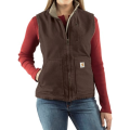 Carhartt Sandstone Vest - Sherpa-Lined (For Women)