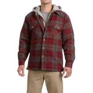 moose creek hooded flannel jacket