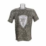 EF FRONT LINE RESOLUTION TSHIRT (SS) GREEN CAMO-XL