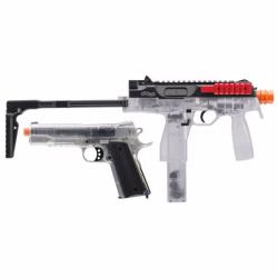 Walther Tac 6mm Airsoft BB Gun Pistol Kit Clear : Umarex Airguns
