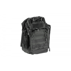 NCSTAR, First Responder Utility Bag, Nylon, Black, MOLLE / PALS Webbing, Rear Concealed Carry Pocket, Shoulder Strap