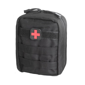 Unigear Black Tactical First Aid Utility Molle Medical Pouch