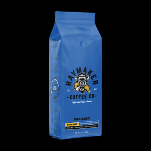 HAYMAKER COFFEE CO. Middleweight Medium Roast Coffee Blend, Well-Rounded Flavor, 100% Ground Arabica Bean, 12 Ounce, Roasted in USA