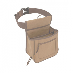 Rival Double Compartment Shell Bag Tan Canvas