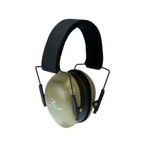 Radians Low Profile Ear Muff With Revised Ergonomic Ear Cups In Tan