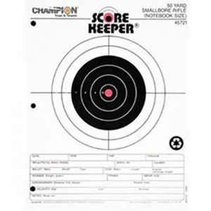 Outers Target 50yd Smallbore Notebook Orng