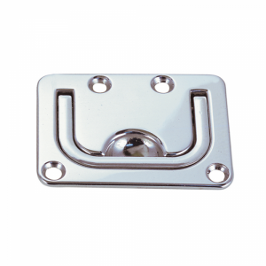 Perko Flush Lifting Handle - Chrome Plated Zinc - 3" x 2- 1/4"