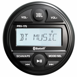 JBL PRV 175 AM/FM/USB/BluetoothA(R) Gauge Style Stereo