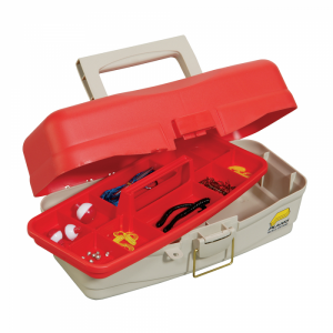 Plano Take Me Fishing(TM) Tackle Kit Box - Red/Beige