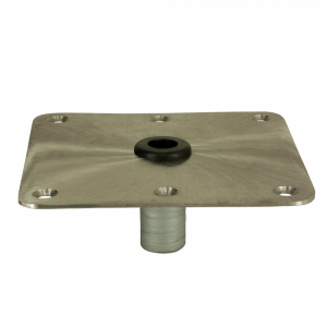Springfield KingPin(TM) 7" x 7" - Stainless Steel - Square Base