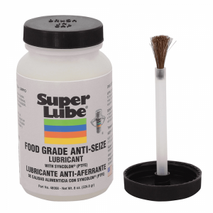 Super Lube Food Grade Anti-Seize w/SyncolonA(R) (PTFE) - 8oz Brush Bottle