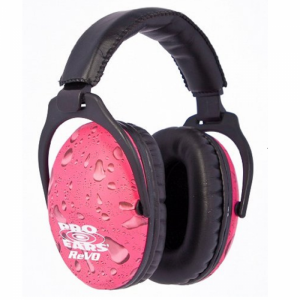 Passive ReVO Ear Muffs - NRR 25 Pink Rain