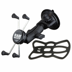 RAM Mount Twist-Lock(TM) Suction Cup Mount w/Universal X-GripA(R) Large Phone/Phablet Cradle