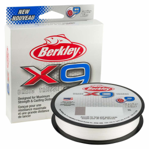 Berkley x9 Braid Crystal - 10lb - 164 yds - X9BFS10-CY