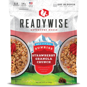 ReadyWise Sunrise Strawberry Granola Crunch Case of 6