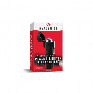 ReadyWise Plasma Lighter with Flashlight (Rechargable) -NEW
