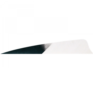 Gateway Shield Cut Feathers Kuro White 4 in. LW 50 pk.