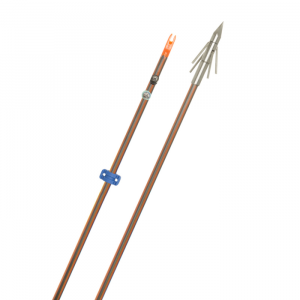 Fin Finder Hydro Carbon IL Bowfishing Arrow w/Big Head Xtreme Point