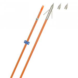 Fin Finder Raider Pro Bowfishing Arrow Orange w/Big Head Pro Point