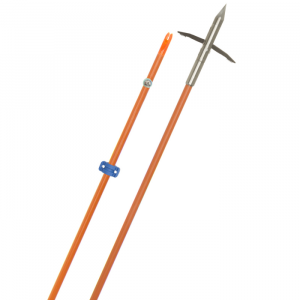 Fin Finder Raider Pro Bowfishing Arrow Orange w/The Kraken Point