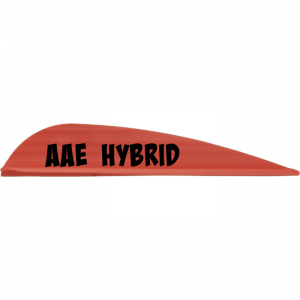AAE Hybrid 26 Vanes Fire Orange 2.7 in. 100 pk.