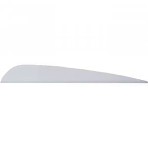 AAE Trad Vanes White 4 in. 50 pk.