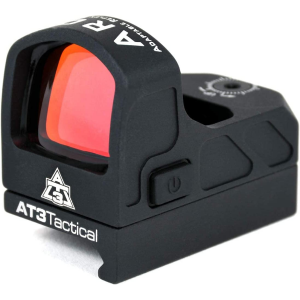 AT3 Tactical ARO Micro Red Dot Sight - Direct Mount, Low Mount, Optional Riser Mount - 3 MOA Compact Reflex Sight