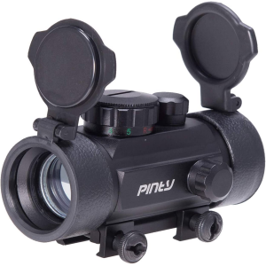 Pinty 30mm Reflex Red Green Dot Sight Scope 0.5 MOA with Flip Up Lens Cover Cap
