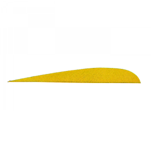 Gateway Parabolic Feathers Yellow 5 in. RW 100 pk.