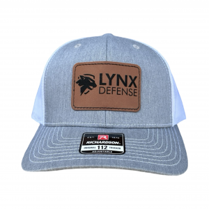 Rectangle Patch Hat (Color: Gray/White)