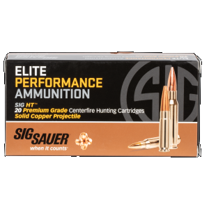 Sig Sauer Sig Sauer Elite Performance Hunting 6.5 CREEDMOOR, 120gr, Ballistic Tip - 20 Rounds [MPN: E65CH120] - $33.77 at Firearms Depot 