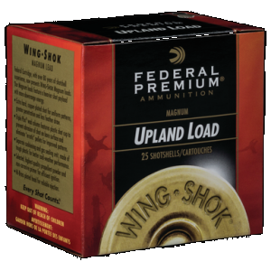 Federal Premium Wing-Shok 12 GA, 2-3/4in. 1-1/8oz. #7.5 Shot - 25 Rounds [MPN: P12875]