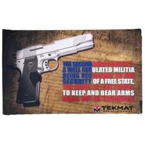 TekMat Right to Bear Arms Gun Cleaning Mat 11" x 17"