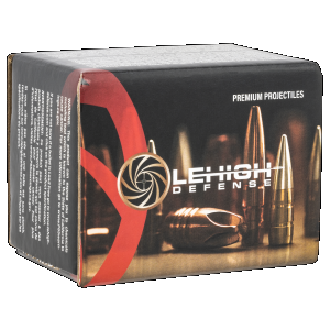 Lehigh Defense Lehigh Defense Match Solid Bullets 264 Caliber, 6.5mm (264 Diameter) 121 Grain Solid Copper Boat Tail Lead-Free - $73.00 at Firearms Depot 