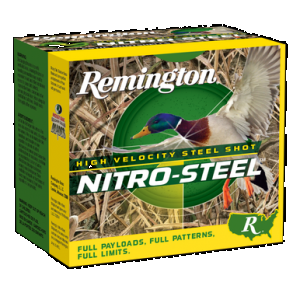 Remington Nitro Steel 12 GA, 3in. 1-1/4oz. #2 Shot - 25 Rounds [MPN: 20798]