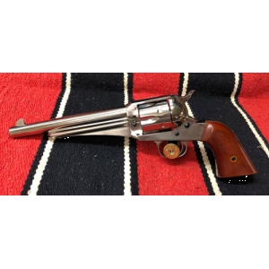 Cimarron Cimarron 1875 Outlaw .45 Long Colt 7.5" 6rd Nickel Walnut - $748.44 at Firearms Depot 